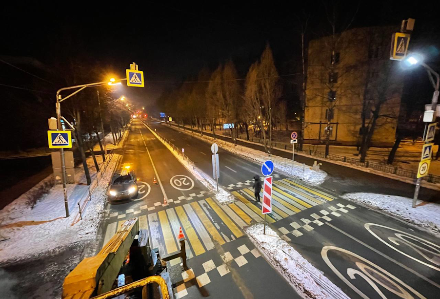 В Московской области до конца года еще 50 пешеходных переходов оборудуют подсветкой